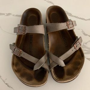 Stone Mayari Birkenstocks Size 38
